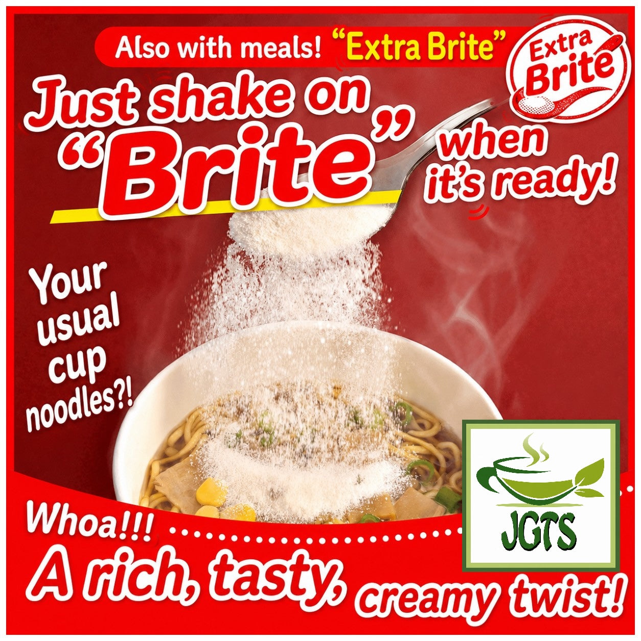 (Nestle) - Brite Creaming Powder (Large Size) - Shake on Brite (E)