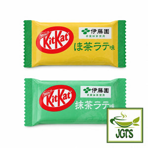 (Nestle) Japan KitKat Mini Matcha Latte - Individually wrapped matcha latte cookie