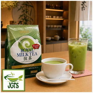 Nittoh - Royal Milk Tea Matcha - Package and one stick