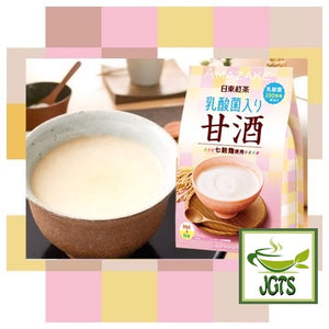 Nittoh Amazake with Seven Grain Koji 8 Sticks - One stick brewed hot in cup.jpg
