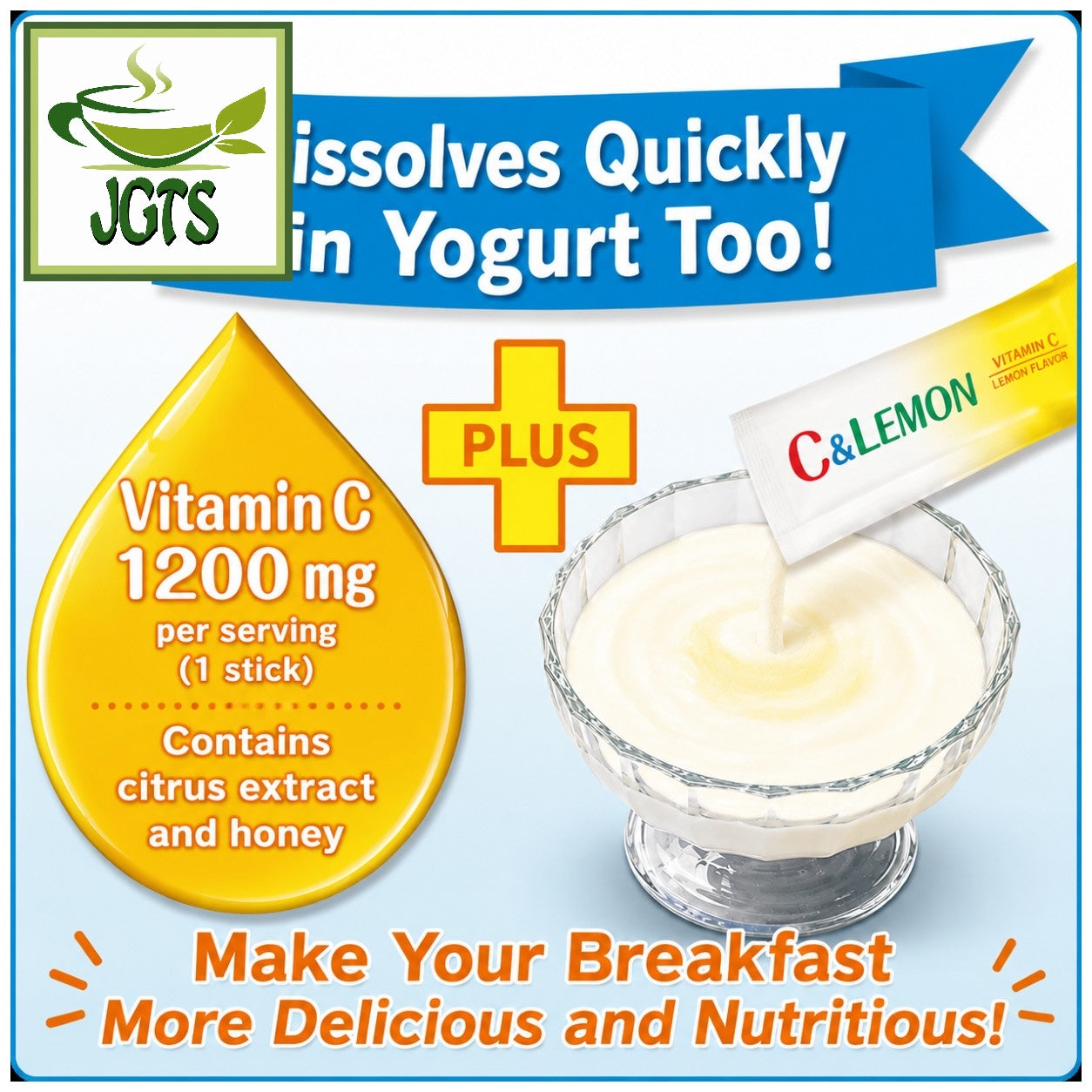 Nittoh C&Lemon - Dissolves quickly in yogurt (E)