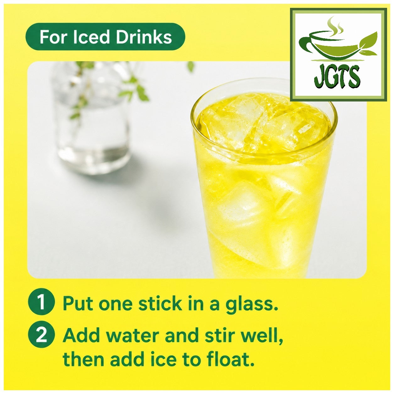 Nittoh C&Lemon - Instructions to prepare iced (E)