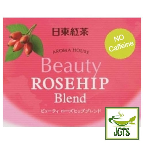 Nittoh Caffeine-free Black Tea Aroma House Variety Pack - Beauty Rosehip