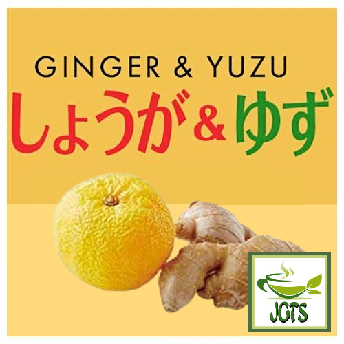 Nittoh Ginger & Yuzu Tea - Spicy Ginger and Refreshing Yuzu Aroma