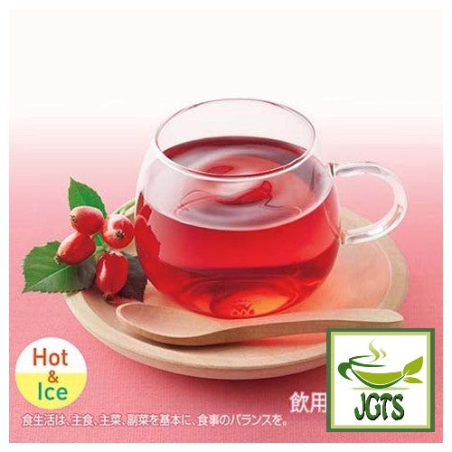 Nittoh Rose Hip Tea - Enjoy hot or cold