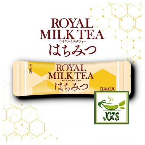 Nittoh Royal Milk Tea Honey - Individually wrapped stick type container