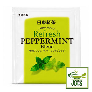 (Nittoh) - Caffeine-free Black Tea Aroma House Variety Pack - Individually wrapped teabag refreshing peppermint 