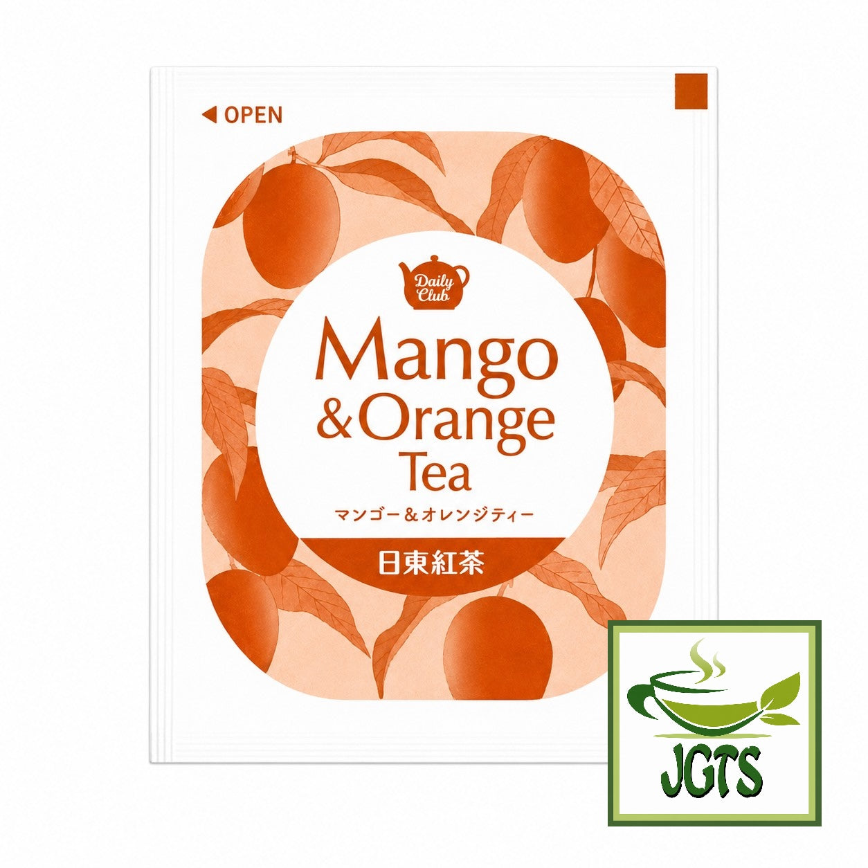 (Nittoh) -  Daily Club 6 Variety Pack (12 Bags - Mango and Orange tea