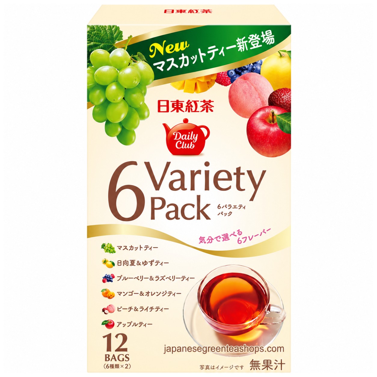 (Nittoh) -  Daily Club 6 Variety Pack (12 Bags