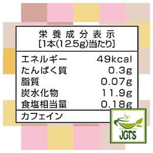(Nittoh) Amazake with Seven Grain Koji 8 Sticks - Nutrition information