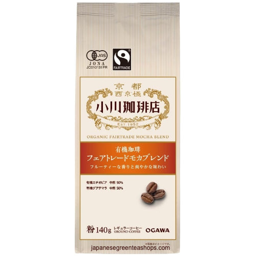 Ogawa Coffee Shop Fair Trade Mocha Blend Ground Coffee