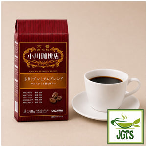(Ogawa Coffee Shop) - Premium Coffee Beans - Brewed in a coffee cup with package