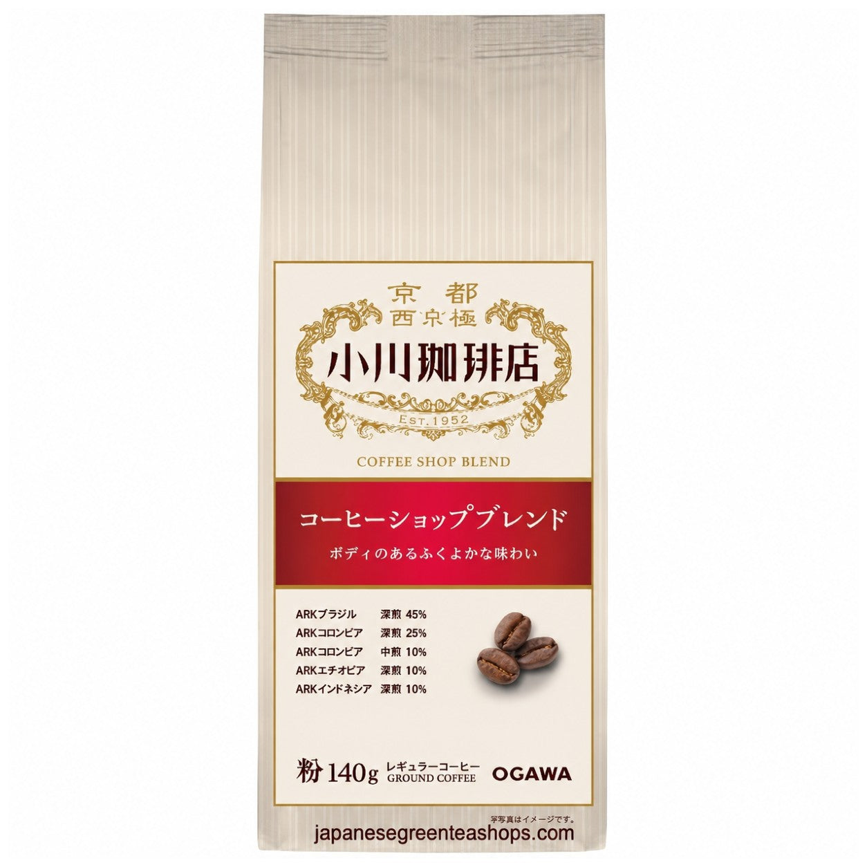 Ogawa ~ Coffee Shop "Shop Blend" Ground Coffee