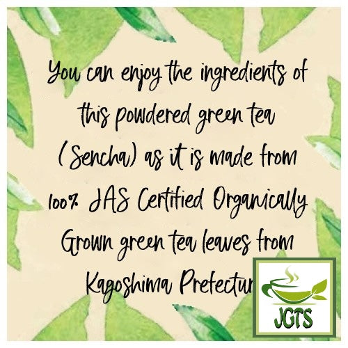 Organic Kagoshima Sencha Green Tea - 100% Organic tea leaves