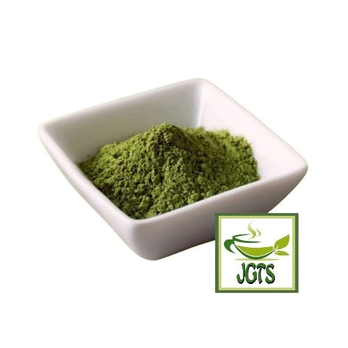 Powder Uji Matcha - Matcha powder in a white dish