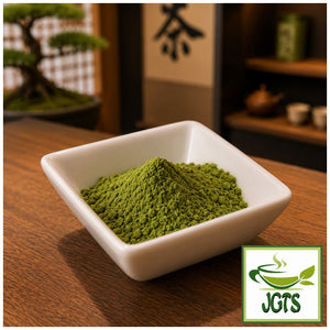 (Powder) Uji Matcha    - Powdered matcha in matcha dish