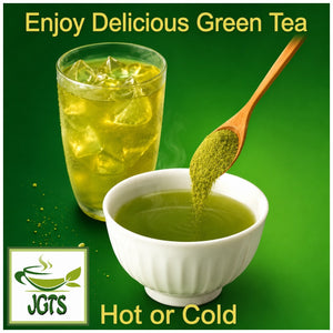Ryokucha Green Tea with Uji Matcha and Gyokuro (Large Size) - Enjoy hot or cold