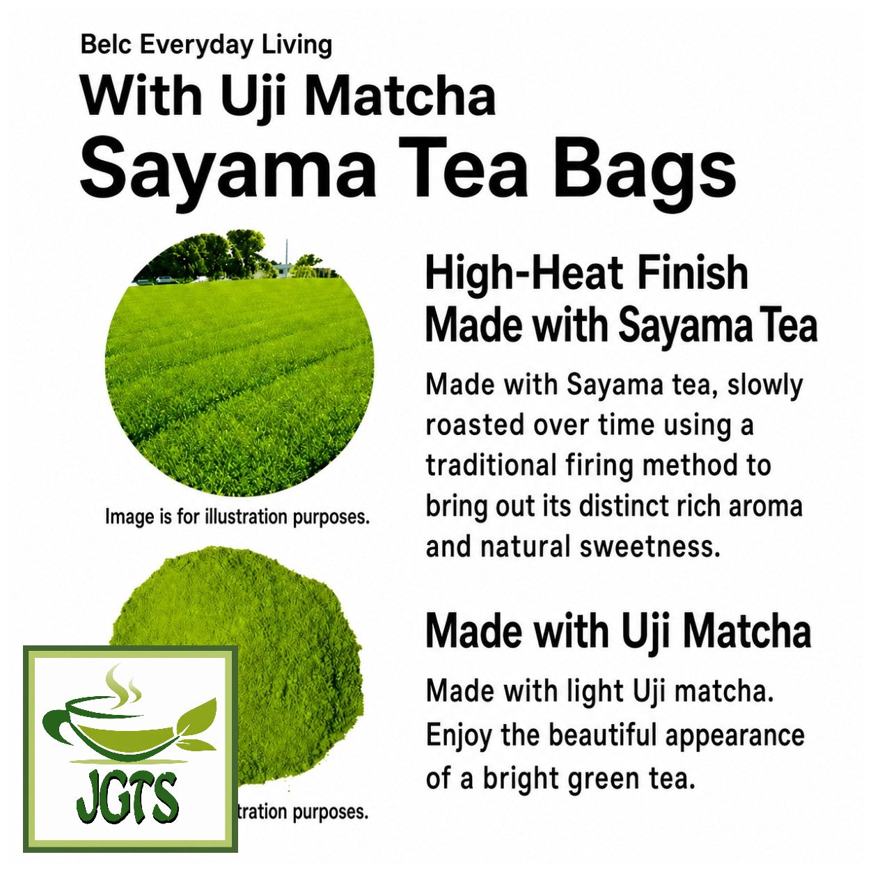 Sayama Green Tea with Uji Matcha - Sayama tea and real Uji Matcha (E)