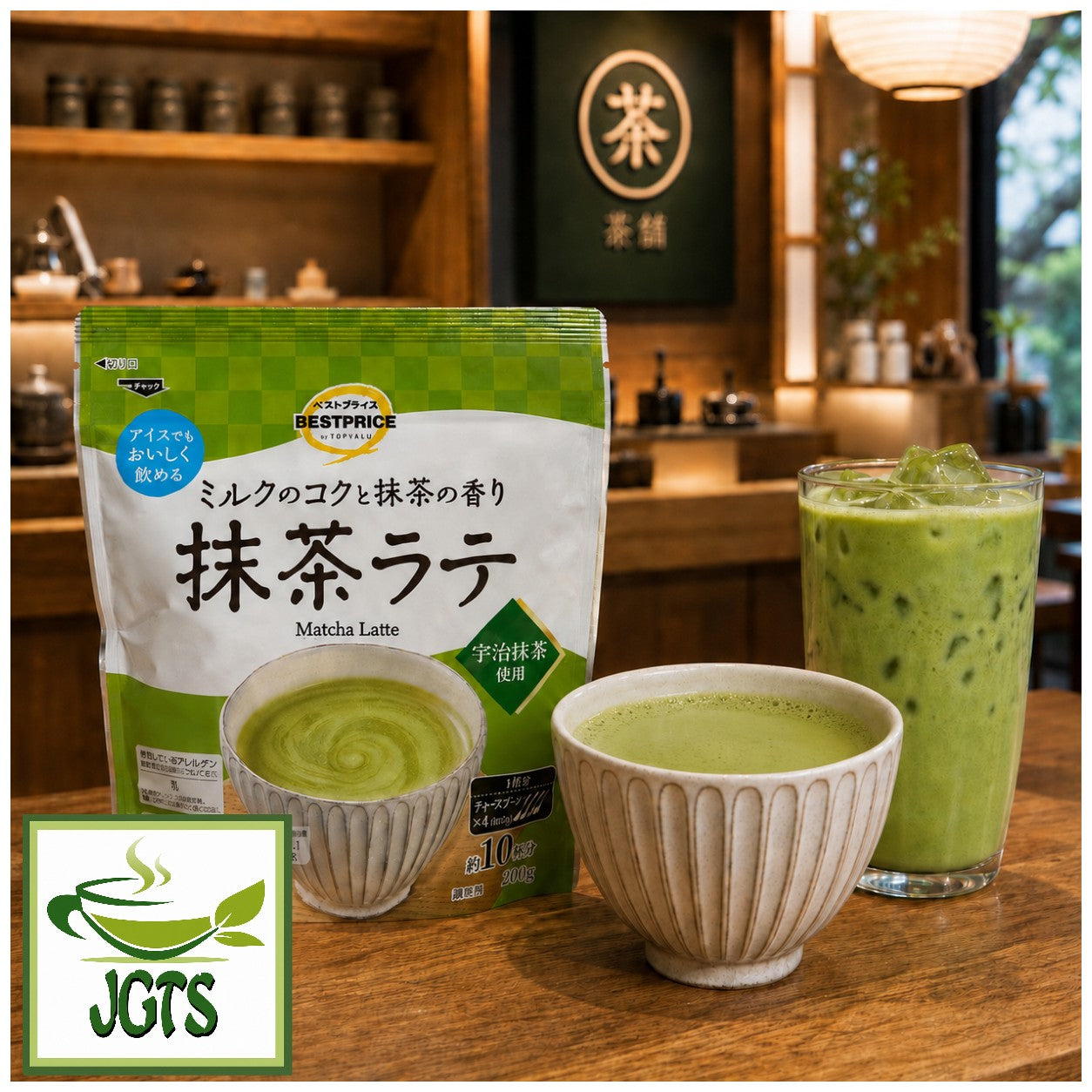 Sefco - Matcha Latte - Served hot and cold over ice