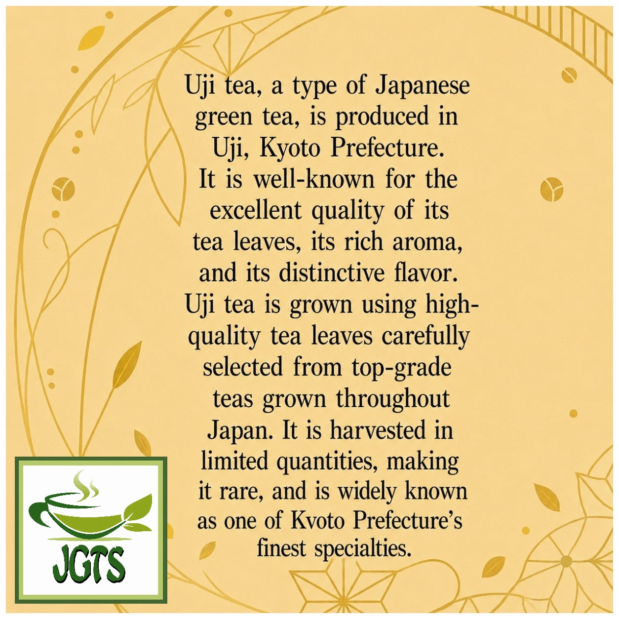 Selected - Uji Sencha Green Tea from Kyoto - Kyoto Uji Sencha (E)