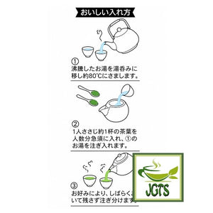 Selected Uji Sencha Green Tea from Kyoto - Instructions to brew Uji Sencha
