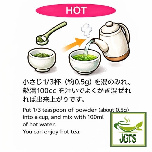 Shizuoka Powdered Green Tea (100 grams) – Japanese Green Tea Shops