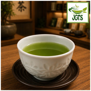 Shizuoka Powdered Green Tea (100 grams) - Served hot at a tea shop
