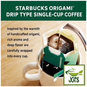 Starbucks - Origami Personal Drip Coffee Decaf House Blend - Drip type single serving (E)