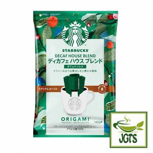 Starbucks - Origami Personal Drip Coffee Decaf House Blend - Individually wrapped single serving drip coffee