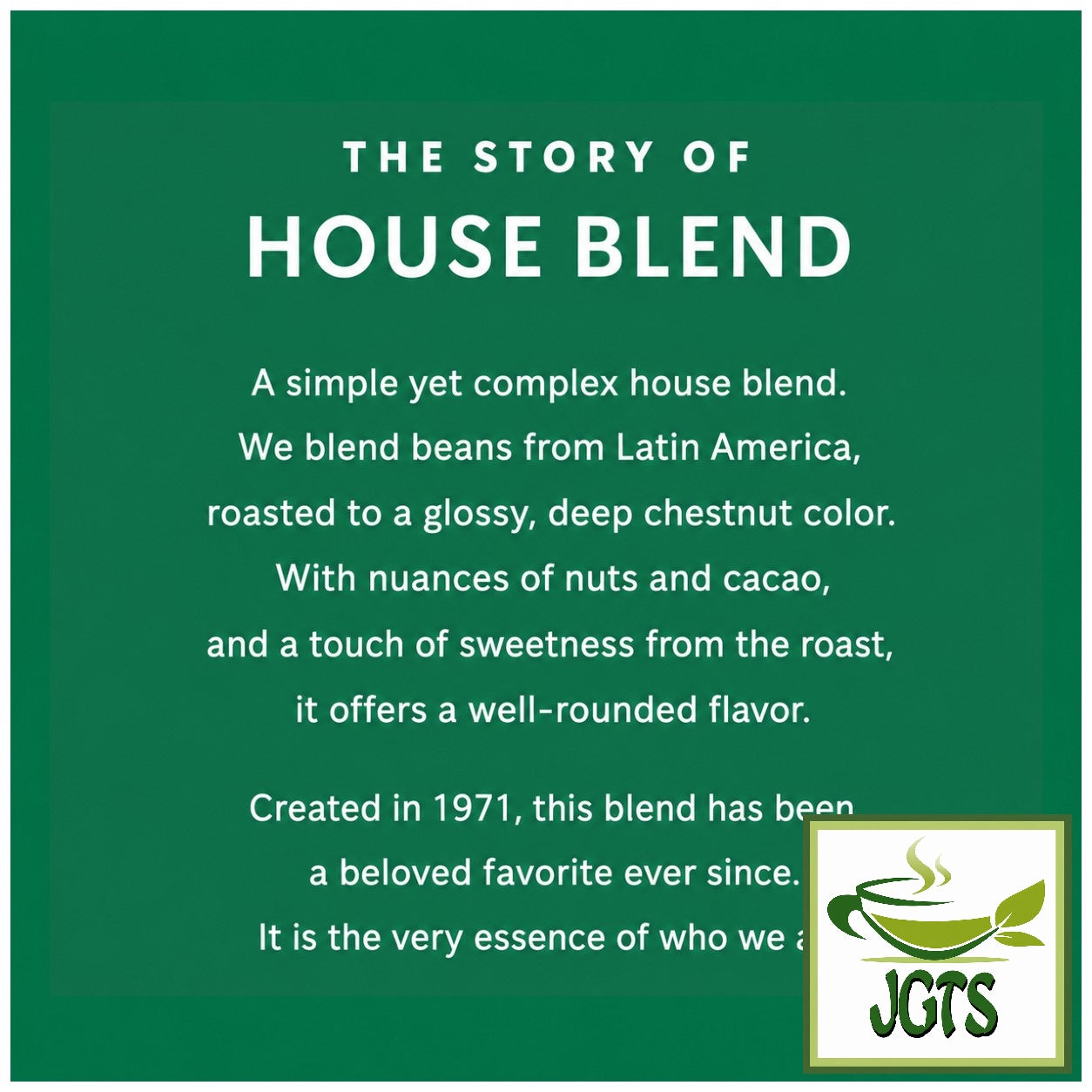 Starbucks - Origami Personal Drip Coffee Decaf House Blend - nuts and cocoa roasted sweetness (E)