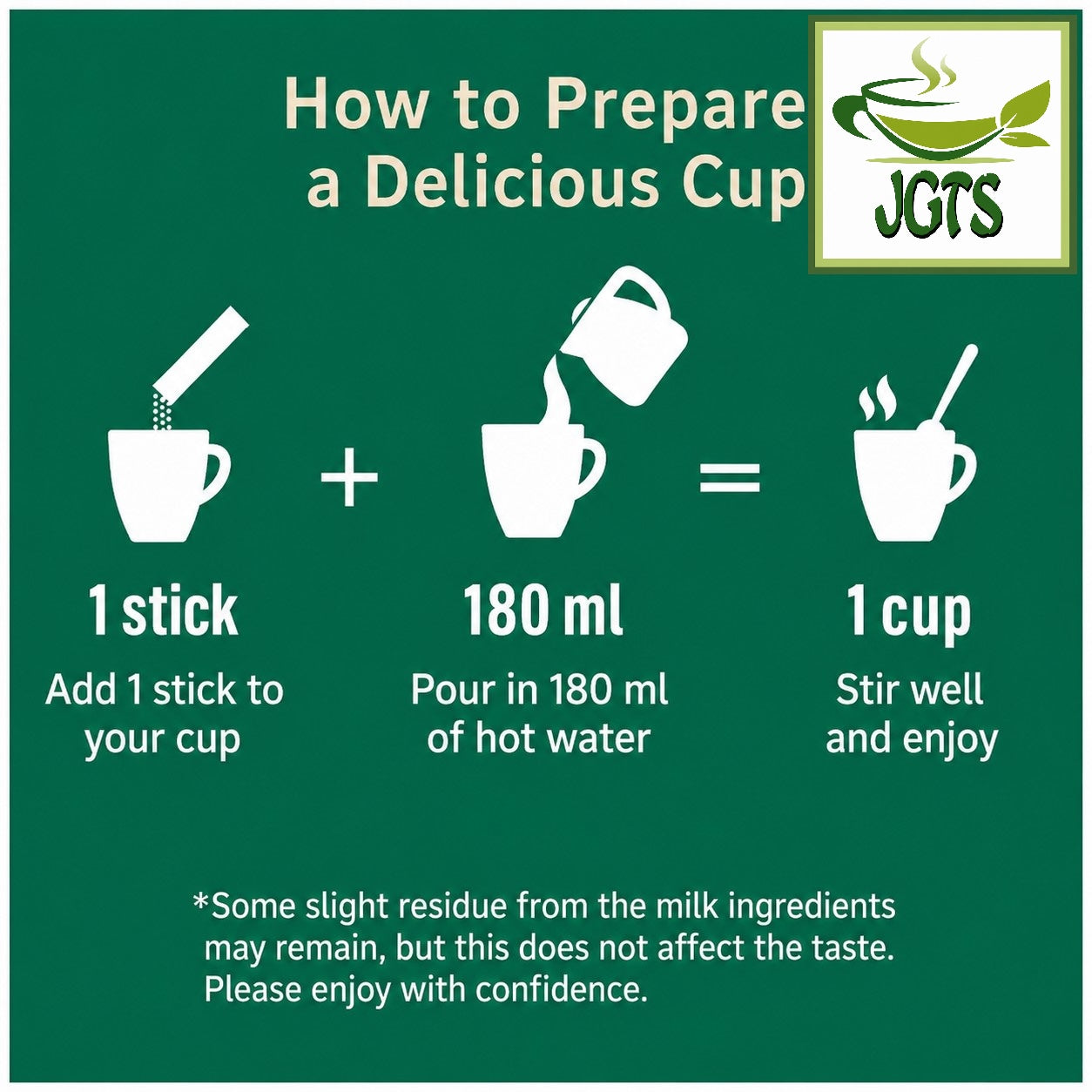 Starbucks - Premium Mix Caffe Latte - How to make Starbucks Matcha Latte (E)