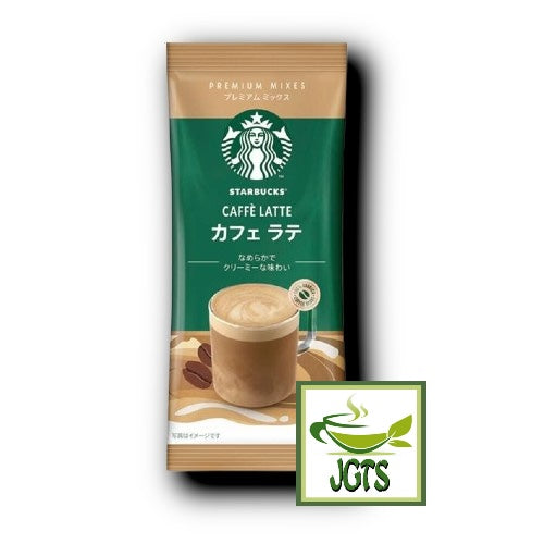 Starbucks Premium Mix Caffe Latte - Individually wrapped single serving stick type