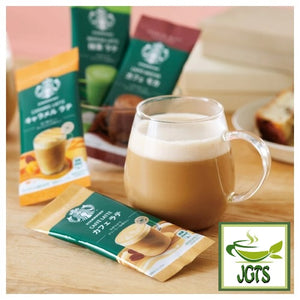 Starbucks Premium Mix Caffe Latte - One stick brewed fresh in cup
