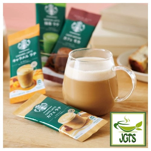 Starbucks Premium Mix Caffe Latte - One stick brewed fresh in cup