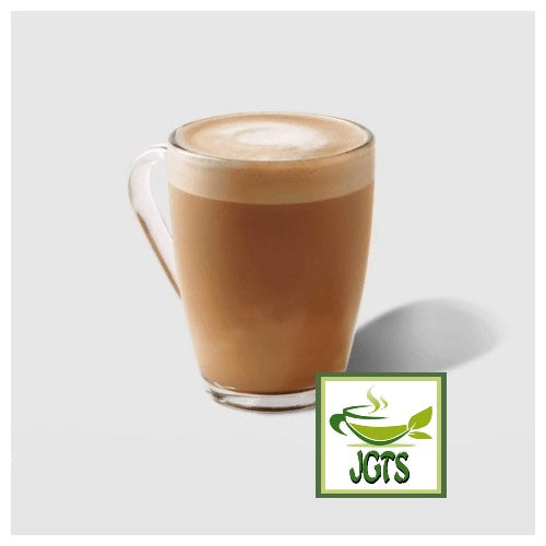 Starbucks Premium Mix Caramel Latte - Brewed in glass
