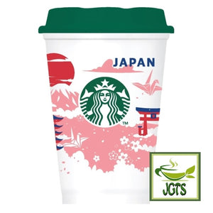 Starbucks Premium Mix Matcha Latte with Reusable Cup - Cup front
