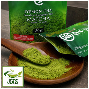 Stone Ground Uji Matcha - Dish of matcha powder