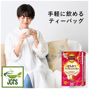 (TULLY'S & TEA) Honey Apple & Rooibos- Easy to use teabag