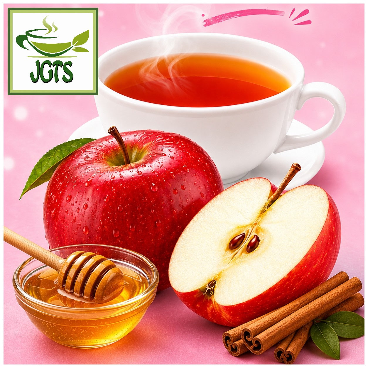 (TULLY'S & TEA) Honey Apple & Rooibos - Product flavor image