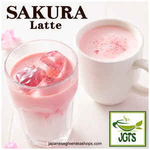 Tea Boutique - Instant Sakura Latte - Served hot and cold