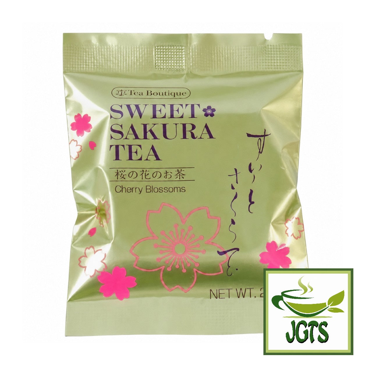 Tea Boutique - Sweet Sakura Cherry Blossom Tea - Individually wrapped serving