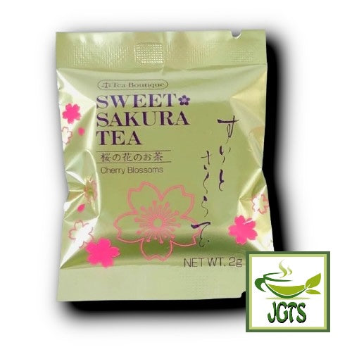 Tea Boutique Sweet Sakura Cherry Blossom Tea - Individually wrapped serving