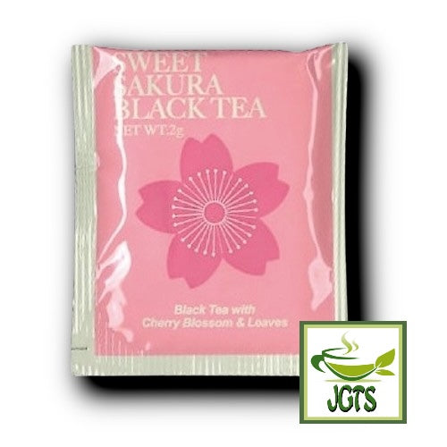 Tea Boutique Sweet Sakura Tea (Black tea with Cherry Blossom and Leaf) - One individually wrapped tea bag