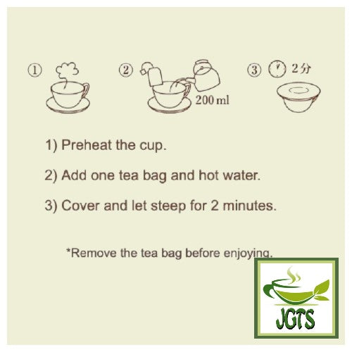 Tea Boutique Yuzu Green Tea (Green Tea with YUZU Citron) - How to brew Yuzu Green Tea