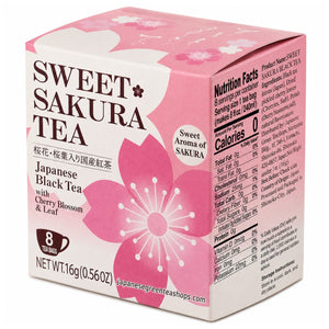 (Tea Boutique) Sweet Sakura Tea (Black tea with Cherry Blossom and Leaf)