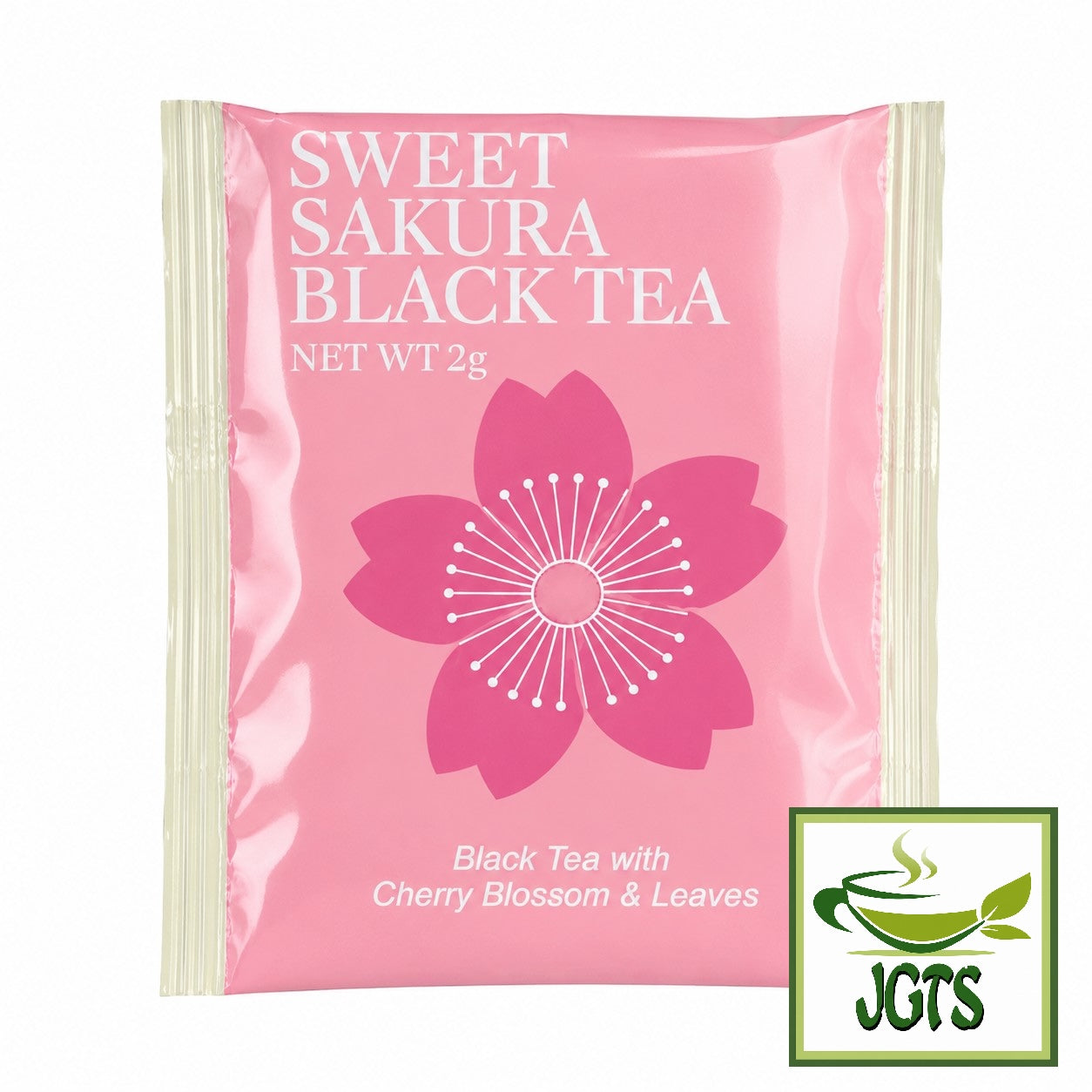 (Tea Boutique) Sweet Sakura Tea (Black tea with Cherry Blossom and Leaf) - Individually wrapped tea bag