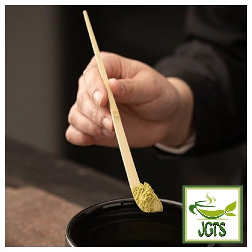 Tea Ceremony Set (Chasen, Chasaku, Tea Spoon) - Chasaku photograph