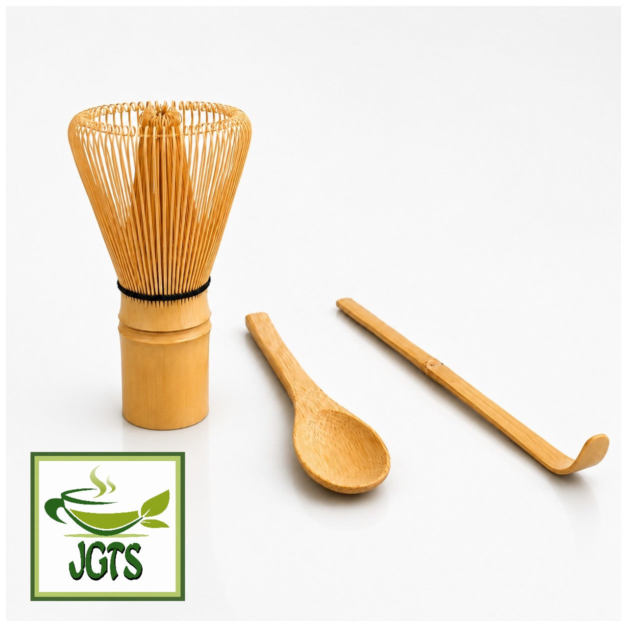 Tea Ceremony Set (Chasen, Chasaku and Tea Spoon) - (Chasen, Chasaku, Tea Spoon)
