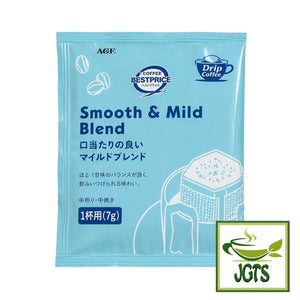 Top Value. Smooth & Mild Blend Drip Coffee - Individually wrapped single serving drip coffee filter packet