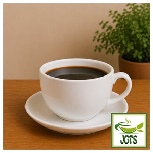 Top Value Green Eye Organic & Fairtrade 100% Colombian Drip Coffee - Cup of brewed coffee